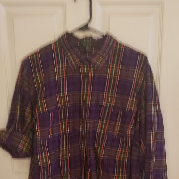 Lauren Ralph Lauren Tops - Lauren Jean's flannel shirt
